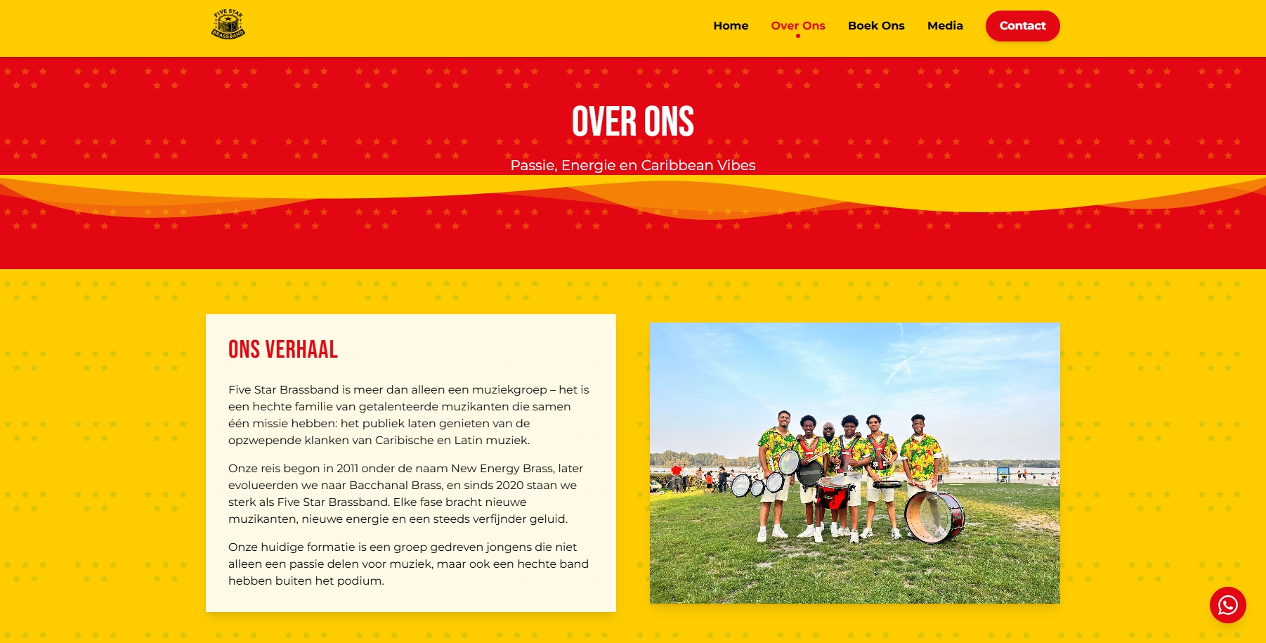 Five Star Brassband Over Ons