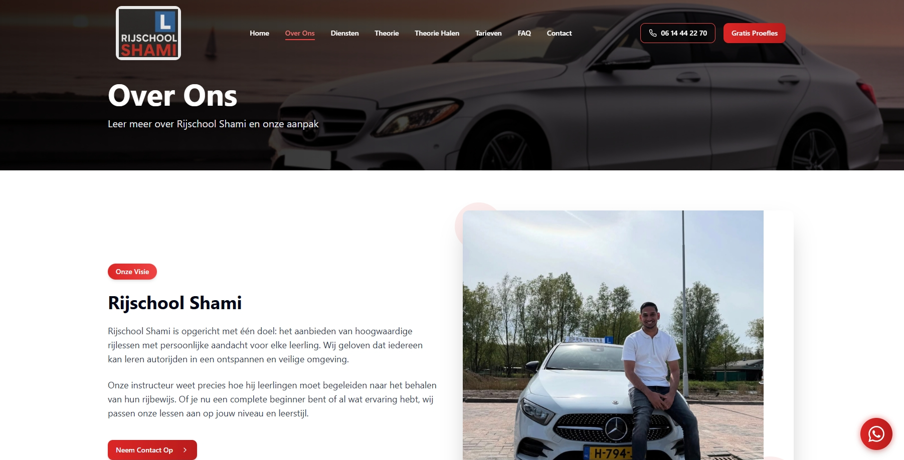 Rijschool Shami Over Ons